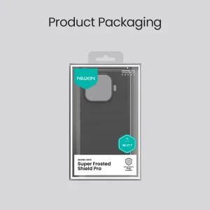 Nillkin Super Frosted PRO Zadní Kryt pro Xiaomi 17T Black - obrázek 7