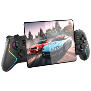 iPega 9122 Wireless Stretching RGB Gamepad pro Android/iOS/PS3/PS4/PC Black - obrázek 3