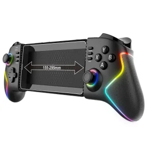 iPega 9122 Wireless Stretching RGB Gamepad pro Android/iOS/PS3/PS4/PC Black - obrázek 6