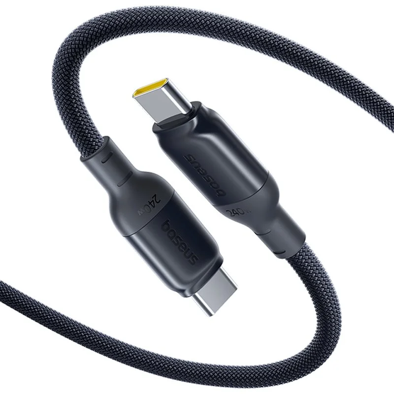 Baseus PicoGo Fast Charging Datový Kabel USB-C - USB-C 240W 1m Cosmic Black