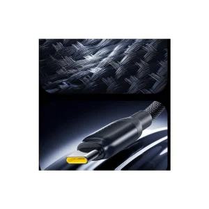 Baseus PicoGo Fast Charging Datový Kabel USB-C - USB-C 240W 2m Cosmic Black - obrázek 6