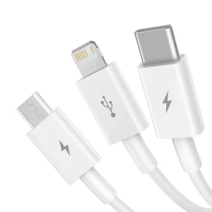 Baseus Superior Series Fast Charging Datový Kabel USB-A - USB-C/microUSB/Lightning 3.5A 1m Stellar W - obrázek 3