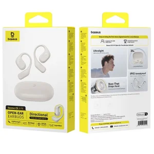 Baseus Eli 2i Fit Bezdrátová Sluchátka Starlight Off-White - obrázek 2