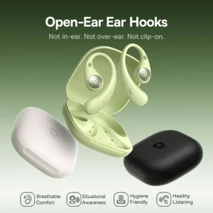 Baseus Bass BF1 Pro Eli Sport 2 Bezdrátová Sluchátka Natural Green - obrázek 2