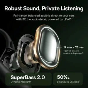 Baseus Bass BF1 Pro Eli Sport 2 Bezdrátová Sluchátka Cosmic Black - obrázek 3