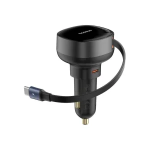 Baseus Enjoyment Pro Nabíječka do Auta USB-C 60W Cluster Black
