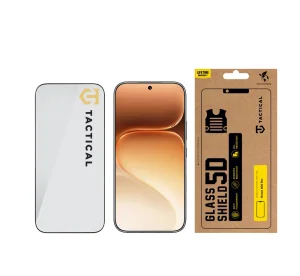 Tactical Glass Shield 5D sklo pro Honor 600 Pro Black - obrázek 2