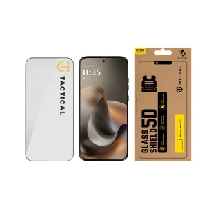 Tactical Glass Shield 5D sklo pro Motorola Moto G77 Black  - obrázek 3