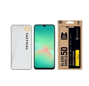 Tactical Glass Shield Privacy Stealth 5D sklo pro Samsung Galaxy A27 5G Black - obrázek 2