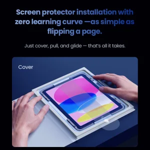 Nillkin Tvrzené Sklo 0.4mm H+ pro iPad 10.9 2022/11 2025 (s aplikátorem) - obrázek 4