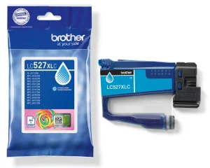 Inkoustová náplň Brother LC-527XLC azurová - obrázek 3