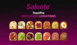 Salente ToastPro, topinkovač, nerez, černý - obrázek 11
