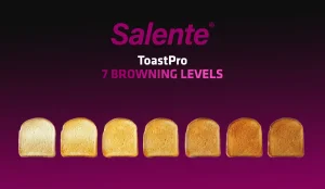 Salente ToastPro, topinkovač, nerez, černý - obrázek 9