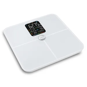 Salente BodyFit, chytrá osobní diagnostická fitness váha, Bluetooth, bílá - obrázek 5