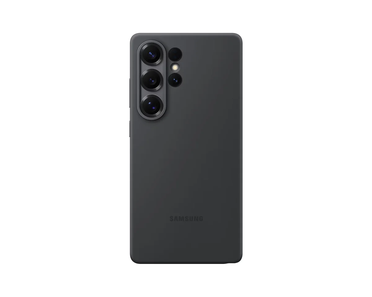 Samsung Silikonový zadní kryt pro Galaxy S25 Ultra Black