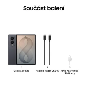 Samsung Galaxy Z Fold 8 12GB/256GB Graphit - obrázek 3