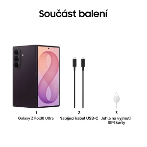 Samsung Galaxy Z Fold 8 Ultra 12GB/512GB Violet - obrázek 3