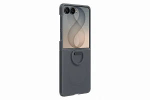 Samsung Silikonový magnetický kryt s držákem na prst pro Galaxy Z Flip8, Graphite - obrázek 2