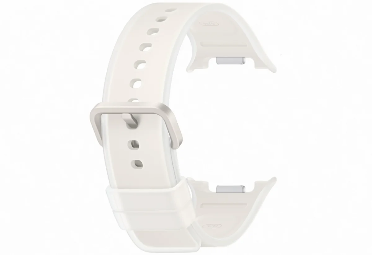 Samsung Lehký silikonový řemínek (velikost S/M) Watch9 Cream