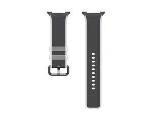 Samsung Lehký silikonový řemínek (velikost M/L) Watch9 Black - obrázek 2