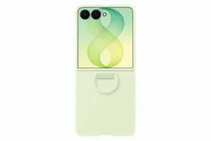 Samsung Silikonový magnetický kryt s držákem na prst pro Galaxy Z Flip8, Mint