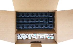 MULTIPACK 24 ks - samořezný keystone Solarix CAT6 UTP SXKJ-6-UTP-BK-SA Component Level a 4PPoE - obrázek 3