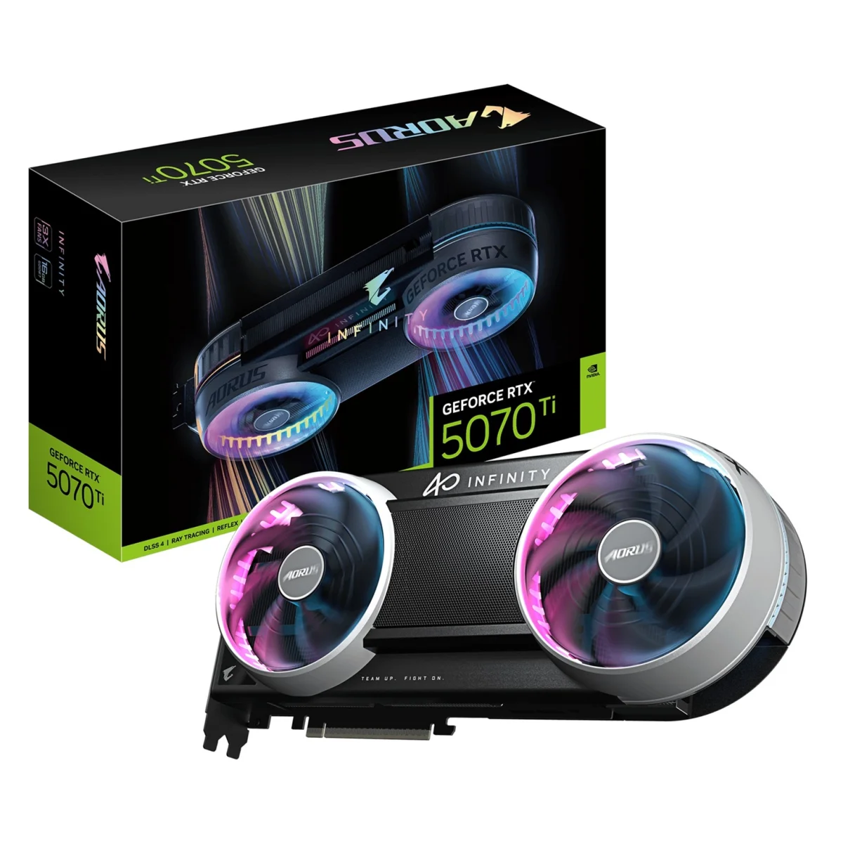 Gigabyte AORUS GeForce RTX 5070 Ti INFINITY 16GB GDDR7