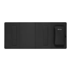 Sandberg Solar Charger 60W Lightweight, skládací solární nabíječka, černá - obrázek 2