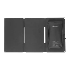 Sandberg Solar Charger 30W USB/USB-C/DC, skládací solární nabíječka, černá - obrázek 5