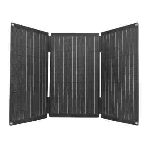 Sandberg Solar Charger 30W USB/USB-C/DC, skládací solární nabíječka, černá
