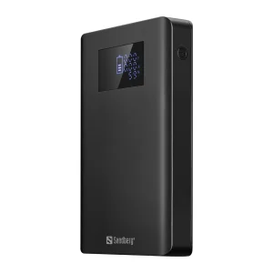 Sandberg Laptop Powerbanka 20000mAh PD100W, černá - obrázek 2