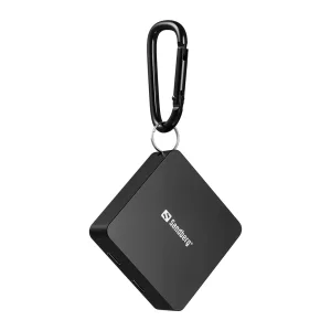 Sandberg 3in1 Magnet Powerbank 5000 mAh, magnetická powerbanka s bezdrátovým nabíjením, černá - obrázek 3
