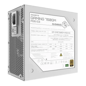 GIGABYTE GAMING 750GM PG5 ICE/750W/ATX 3.1/90%/Modular/Retail - obrázek 2
