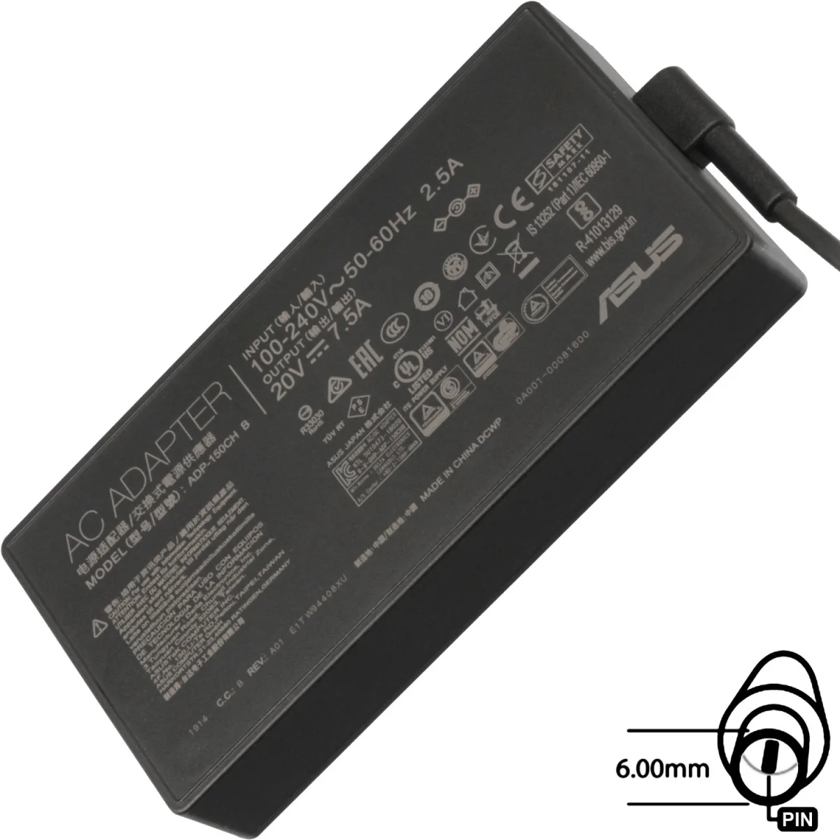 ASUS původní adaptér 150W 20V 3pin