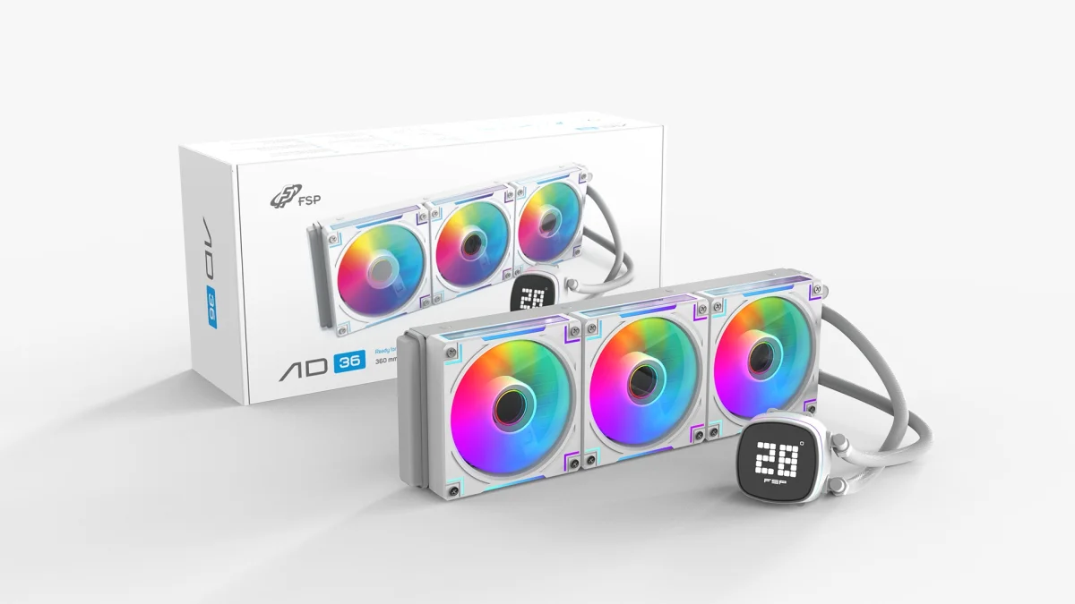 FSP Vodní chlazení AD36-W, White