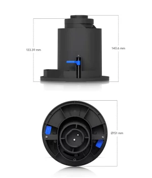 Ubiquiti UACC-G6-PTZ-ICM-B, G6 PTZ In-Ceiling Mount, černá - obrázek 8