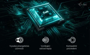 i-tec 100W USB-C PD GaN nabíječ - obrázek 4