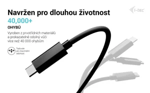 i-tec USB-C PD Charging Cable 1.8m - obrázek 4