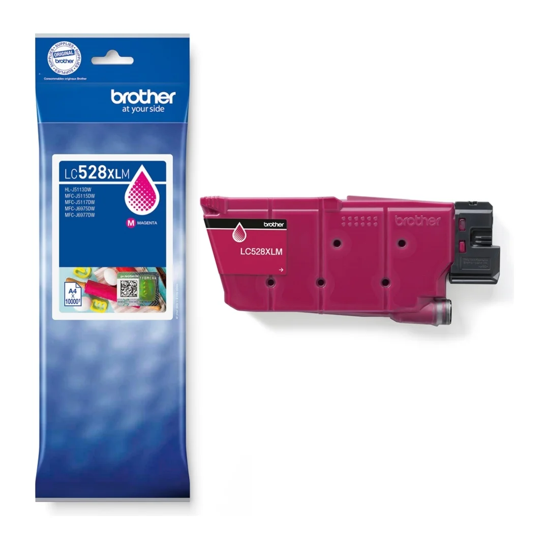 Inkoustová náplň Brother LC-528XLM purpurová