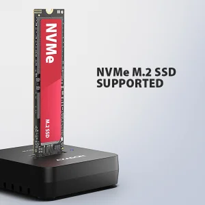 AXAGON ADSA-M2C11L, USB-C 10Gbps dokovací stanice pro 1× M.2 NVMe SSD - obrázek 3