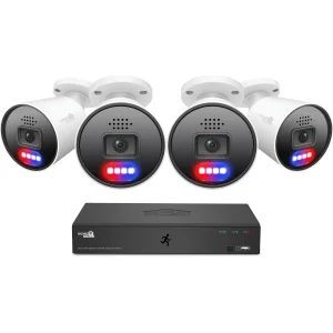 iGET HGNVK88604 NVR sada 8CH + 4x IP 6K kamera, zvuk, AI - obrázek 4