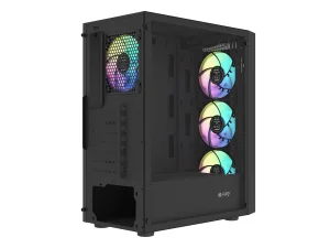 PC skříň Fury SHOBO SH8F, ARGB , Midi Tower, Černá - obrázek 11