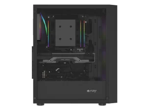 PC skříň Fury SHOBO SH8F, ARGB , Midi Tower, Černá - obrázek 12
