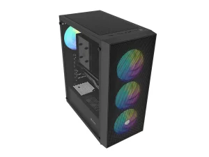 PC skříň Fury SHOBO SH8F, ARGB , Midi Tower, Černá - obrázek 16
