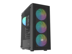 PC skříň Fury SHOBO SH8F, ARGB , Midi Tower, Černá - obrázek 6