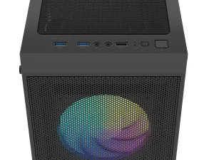 PC skříň Fury SHOBO SH8F, ARGB , Midi Tower, Černá - obrázek 9
