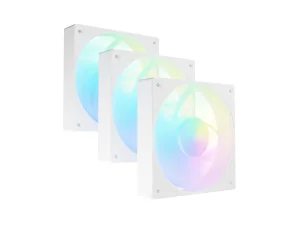 Ventilátor FURY SAI S12 ARGB PWM, 3-Pack, Bílý - obrázek 2
