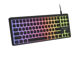 Mechanická herní klávesnice Genesis THOR 430 TKL/Drátové USB-A/US/Černá - obrázek 3