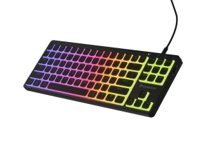 Mechanická herní klávesnice Genesis THOR 430 TKL/Drátové USB-A/US/Černá - obrázek 4