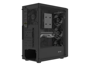 PC skříň Fury SHOBO SH8, Midi Tower, Černá - obrázek 4